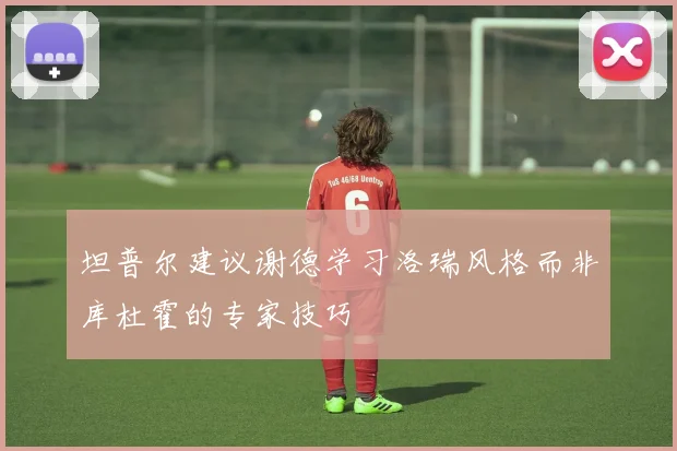 坦普尔建议谢德学习洛瑞风格而非库杜霍的专家技巧